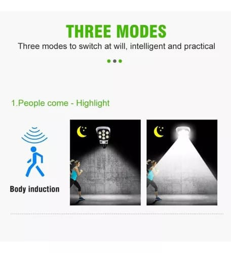 Miniatura 3 de Lampara Led solar sensor de movimiento